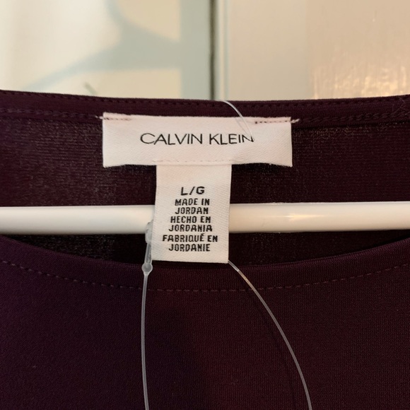 Calvin Klein 3/4 sleeve tunic like top - Picture 5 of 5